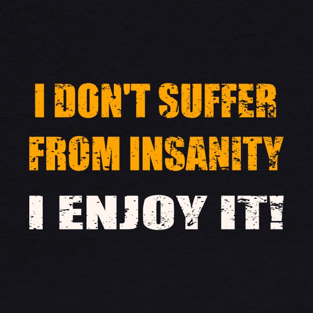 I don;t suffer from insanity by AlternativeEye